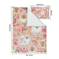 thumbnail image 5 of Pomeranian Dogs and Flowers Duvet Cover and Pillowcase Set for Single Bedding, Bedroom Accessories for Kids Teens, 5 of 5