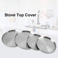 thumbnail image 4 of YQHWQ 2 Pieces Inch and Stainless Steel Round Kitchen Stove Top Cover 4 Piece Set Electric Stove Cover Inch, 4 of 5