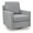 Gray, variant on Signature Design by Ashley Freybourne Next-Gen Nuvella Gray Swivel Accent Chair