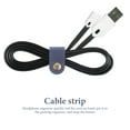 thumbnail image 2 of 5pcs Cable Organizer Cable Winder Computer Cable Tie Strap Cord Fixing Strap, 2 of 8