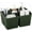 Dark Green, variant on Portable Shower Caddy Basket Plastic Cleaning Caddy Organizer Storage Tote with Handle for Bathroom, College, Dorm Room Essentials, Black