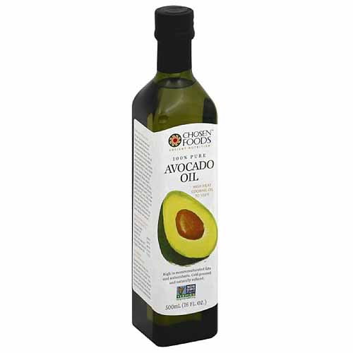 Chosen Foods 100 Pure Avocado Oil, 16.9 fl oz, (Pack of 6)