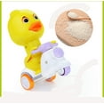 thumbnail image 3 of piezas Coches de juguete de dibujos animados Press and go Jingle Swing Duck Cars Juguetes de coche con motor de fricción Favores de fiesta para niños Coches con tracción hacia atrás de animales Regal, 3 of 5