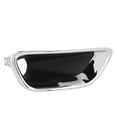 thumbnail image 1 of Chrome Fog Light Bezel Fog Lamp Trim Fog Driving Lamp Cover ABS Material Snap on Replacement, 1 of 7