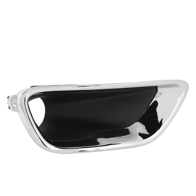 Chrome Fog Light Bezel Fog Lamp Trim Fog Driving Lamp Cover ABS Material Snap on Replacement