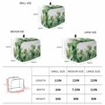 thumbnail image 6 of Summer Tropical Toaster Cover 2 Slice, Pastoral Palm Trees Botanical Leaves Dustproof Bakeware Oven Protector with Top Hook, Waterproof Small Kitchen Appliance Toasters Dust Cover, 12"x7.5"x8", 6 of 9