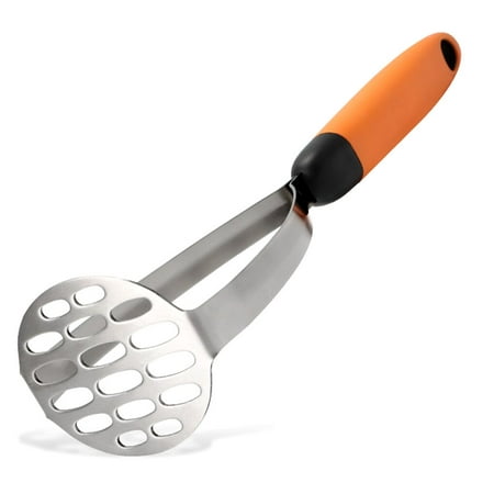 

Stainless Steel Potato Shooter Non-Slip Handle Vegetable Crusher Fruit Vegetable Cutter Crusher Restaurant Kitchen Gadget Tools