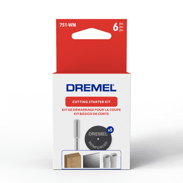 Dremel 751-WM Cutting Rotary Tool Accessory Starter Kit, 6 Pieces