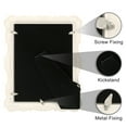 thumbnail image 3 of Unique Bargains Vintage Picture Frame Elegant Photo Frames for Tabletop Display White 6x8", 3 of 6