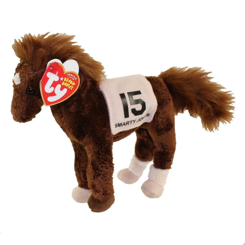 TY Beanie Baby SMARTY JONES the Horse (2004 Kentucky Derby Winner) (7