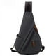 thumbnail image 5 of Mochila de lona para hombre, multifuncional, con capacidad para un solo hombro o dos hombros, bolso bandolera grande, 5 of 5