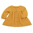 thumbnail image 1 of PENGXIANG Enfant Enfant Fille Coton Lin Princesse Robe Tutu Robe Partie Vêtements Robes, 1 of 4