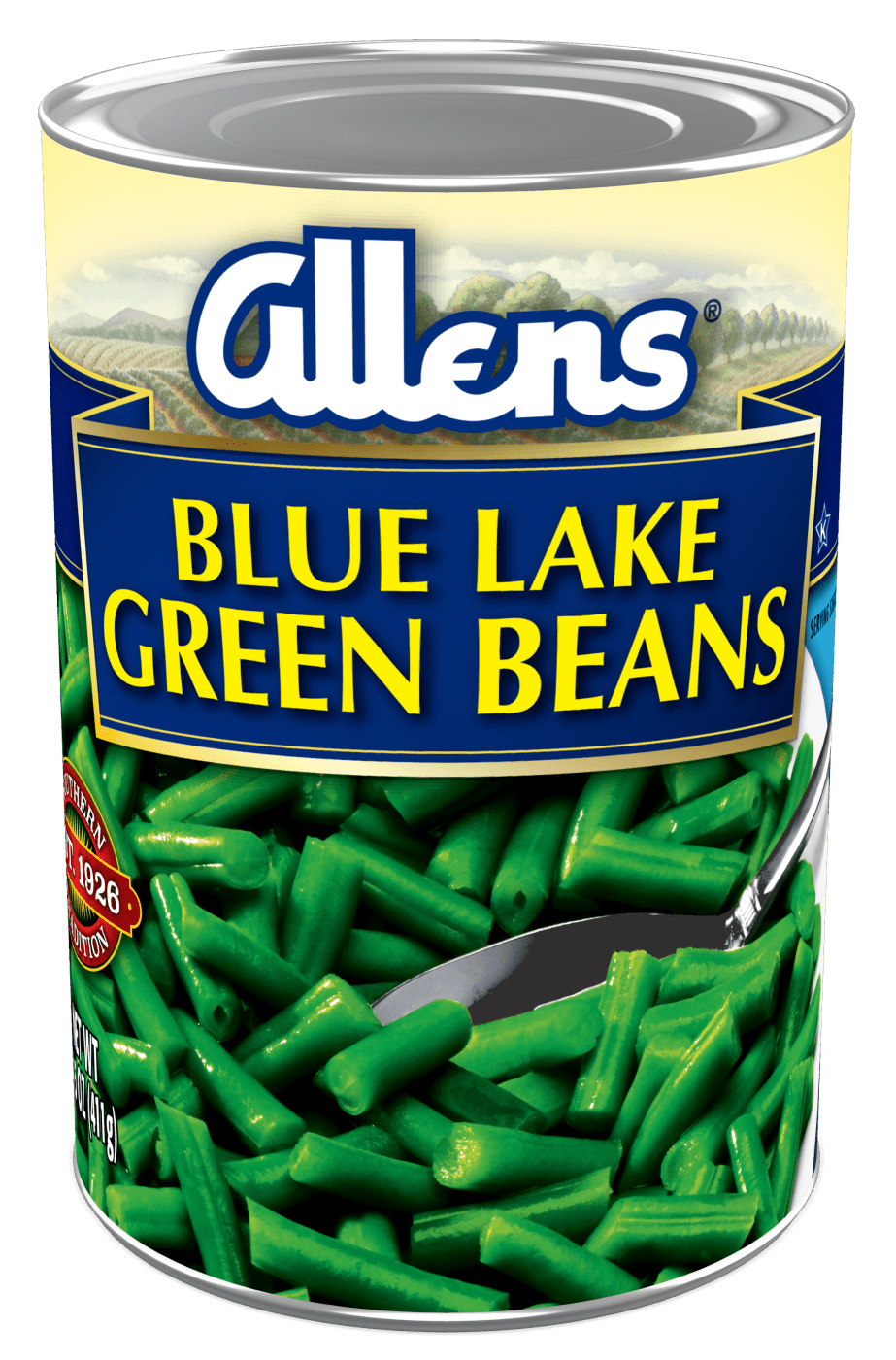 Allens Cut Blue Lake Green Beans 14.5 oz. Can