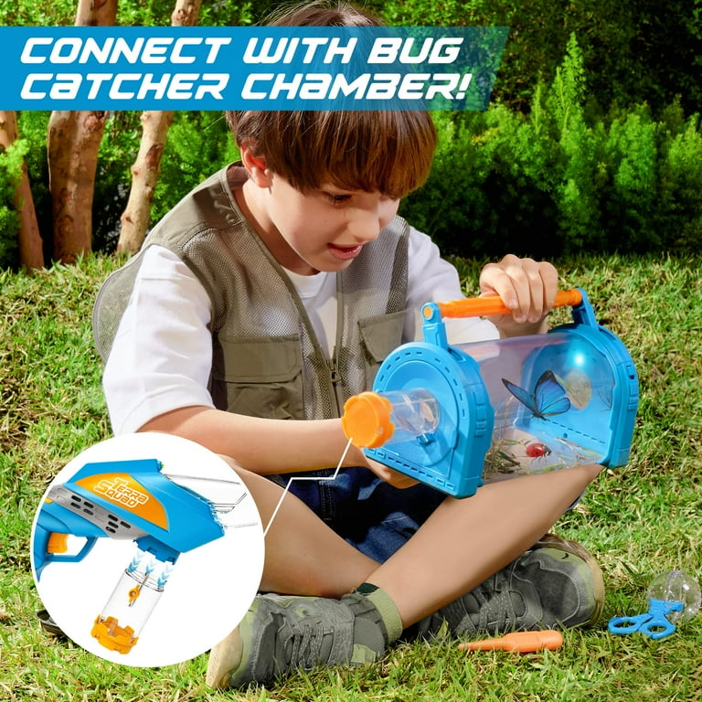 Syncfun Bug Catcher Kit for Kids, Light Up Critter Habitat Box for Indoor Outdoor Insect Collecting, Gift for Boys & Girls