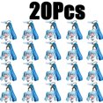 thumbnail image 1 of 20Pcs Hatsune Miku 6cm Kawaii Figure Keychain PVC Model Bag Pendant Anime Car Keyring Doll Cartoon Double Tail Girl Key Chain, 1 of 5