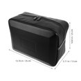 thumbnail image 2 of Minkissy Electric Scooter Bag Storage Waterproof Black PU 1Pack for Daily Commute, 2 of 6