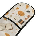 thumbnail image 4 of Yayeee Double Oven Mitt Kitchen Heat Resistant Baking 35" x7" Quilted Glove, Beige Fall Pumpkin, 4 of 6