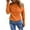 Sweater 13# Orange, variant on oqasdz Women Sweaters Solid Color Off Shoulder Tops Crossed V Neck Long Sleeve Crop Halter Pullover Sweaters Fashion Casual Versatile