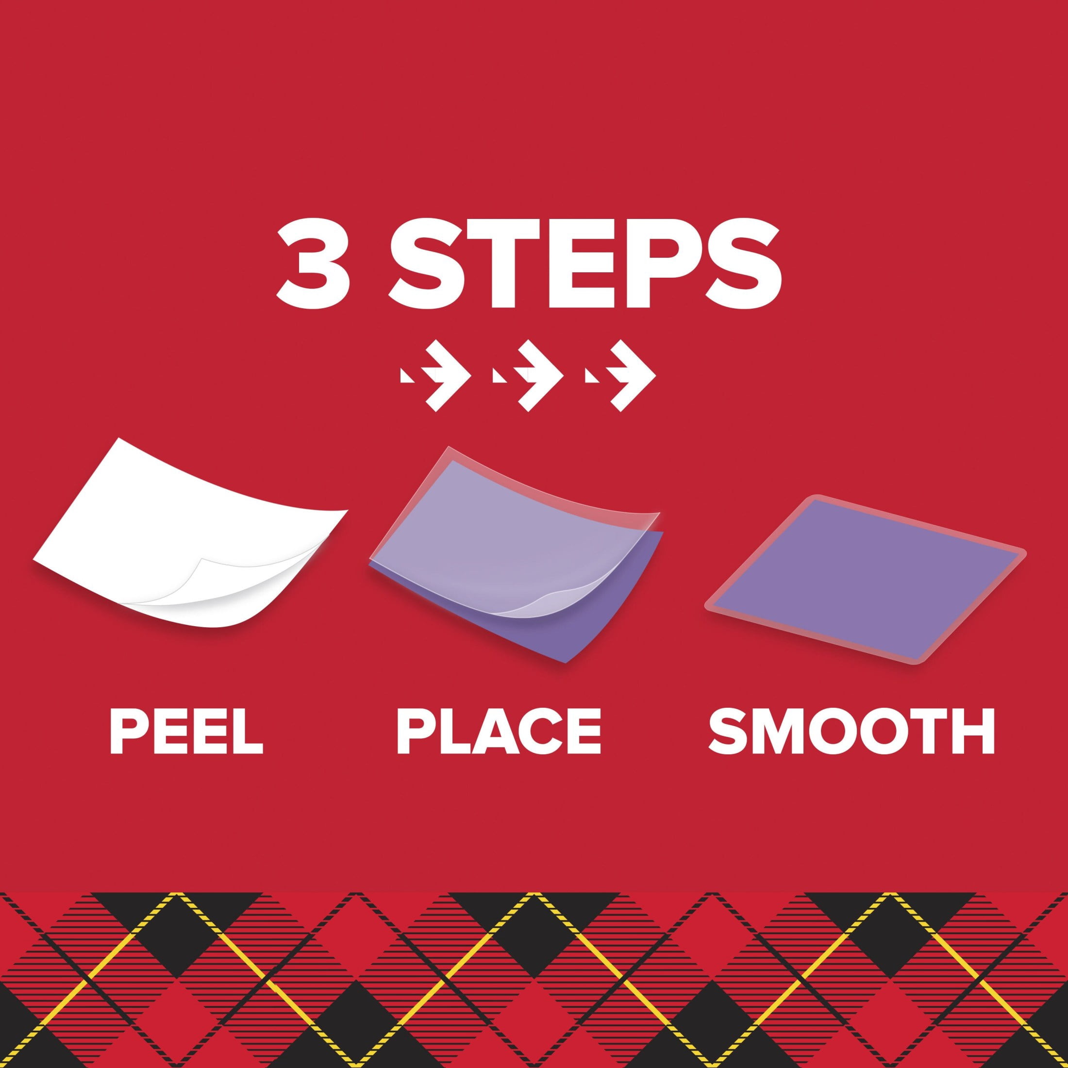 Scotch Self Seal Adhesive Laminating Pouches, Gloss, 5" x 7", 5 Sheets