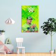 thumbnail image 4 of John Cena Poster, Canvas Wall Hanging Art Painting, Artwork Print for Home Decor Bedroom Living Room Dorm, Frame, 4 of 8