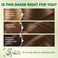 thumbnail image 6 of Garnier Nutrisse Nourishing Hair Color Creme, 060 Light Natural Brown Acorn, 6 of 10