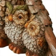 thumbnail image 5 of Alpine Corporation 11" Owl Mom Wing Protecting Two Baby Owlettes Statuary, 5 of 13