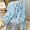 thumbnail image 2 of Chiikawa Flannel Blanket Hachiware Usagi Pattern Accessories Nap Sofa Cover Blanket Cartoon Kawaii Home Shawl Blanket, 2 of 8