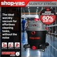 thumbnail image 4 of Shop-Vac® 12 Gallon Wet/Dry Vacuum, 5.5 Peak HP, Whisper Series, 4 of 17