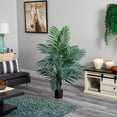 thumbnail image 2 of Nearly Natural 4' Areca Palm Artificial Tree, 2 of 3