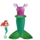 thumbnail image 4 of Disney-disfraz de la Sirenita Ariel para niñas, vestidos de princesa con dijes, disfraz para niños, fiesta de carnaval, ropa de Halloween, 4 of 4