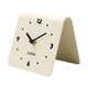 thumbnail image 2 of Reloj de mesa, reloj de escritorio, arte moderno, sencillo, silencioso, adorno de escritorio para encimera Beige, 2 of 7