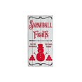 thumbnail image 3 of Printed Mdf Snowball Fights Sign (Asstd) - Set of 2, 3 of 4
