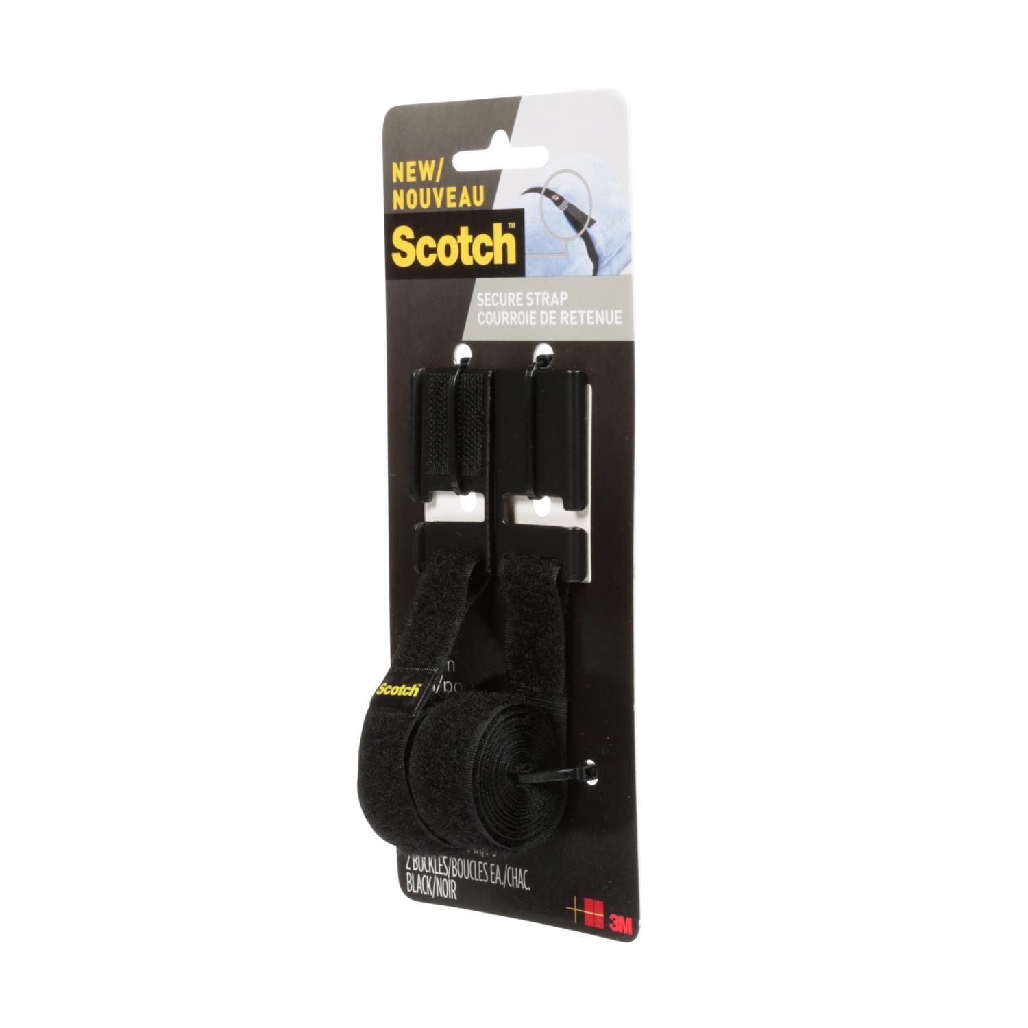 Scotch™ 51 mm x 91 cm (2 in x 3 ft) Secure Strap, Black