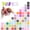 70Pcs, variant on Threns 70Pcs 10"x10" Quilting Cotton Fabric Squares Sheets Pre-Cut Multi-Color Design Printed Floral Craft Fabric for DIY Sewing Scrapbooking Quilting Craft Patchwork