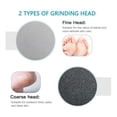 thumbnail image 4 of Exfoliador automático para eliminar callos de pies con 2 cabezales de pulido, 4 of 4