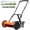 ORANGE, variant on Elleree 14-Inch Push Reel Lawn Mower, 5-Blade Manual Lawn Mower with Grass Catcher for Courtyards Yard & Garden Grass Cutting