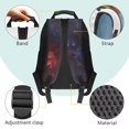 thumbnail image 4 of Aplkyhs School Backpack for Boys Girls Ages 6-18 Large Capacity Ergonomic Padded Shoulder Straps Back to School Gift for Elementary Middle High School Students Ice Fire Wolf, 4 of 7