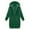 Olive, variant on HONHUZH Women's Zip Up Hoodies Long Sleeve Long Tunic Sweatshirts Oversized Fleece Casual Fall Jacket Coat with Pocket