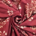 thumbnail image 4 of Haivin Women's Long Sleeve V Neck Bodycon Dress Floral Boho Fall Wedding Guest Dresses 2026, 4 of 8