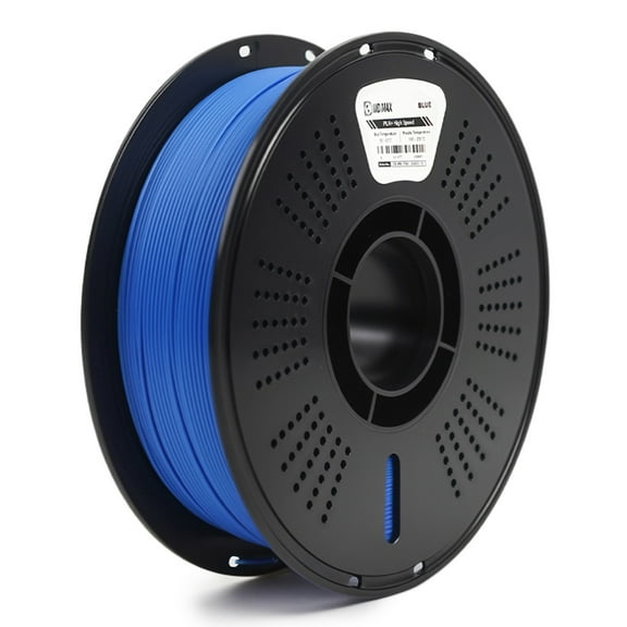 IIID MAX HS PLA PLUS Filament (Blue), 1.75mm 3D Printer PLA Filament, 1Kg/2.2lb Spool of 3D Printing Filament PLA with Dimensional Accuracy
