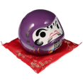 thumbnail image 3 of Purple Ceramic Piggy Bank for Decorative Money Saving Jar, 3 of 4