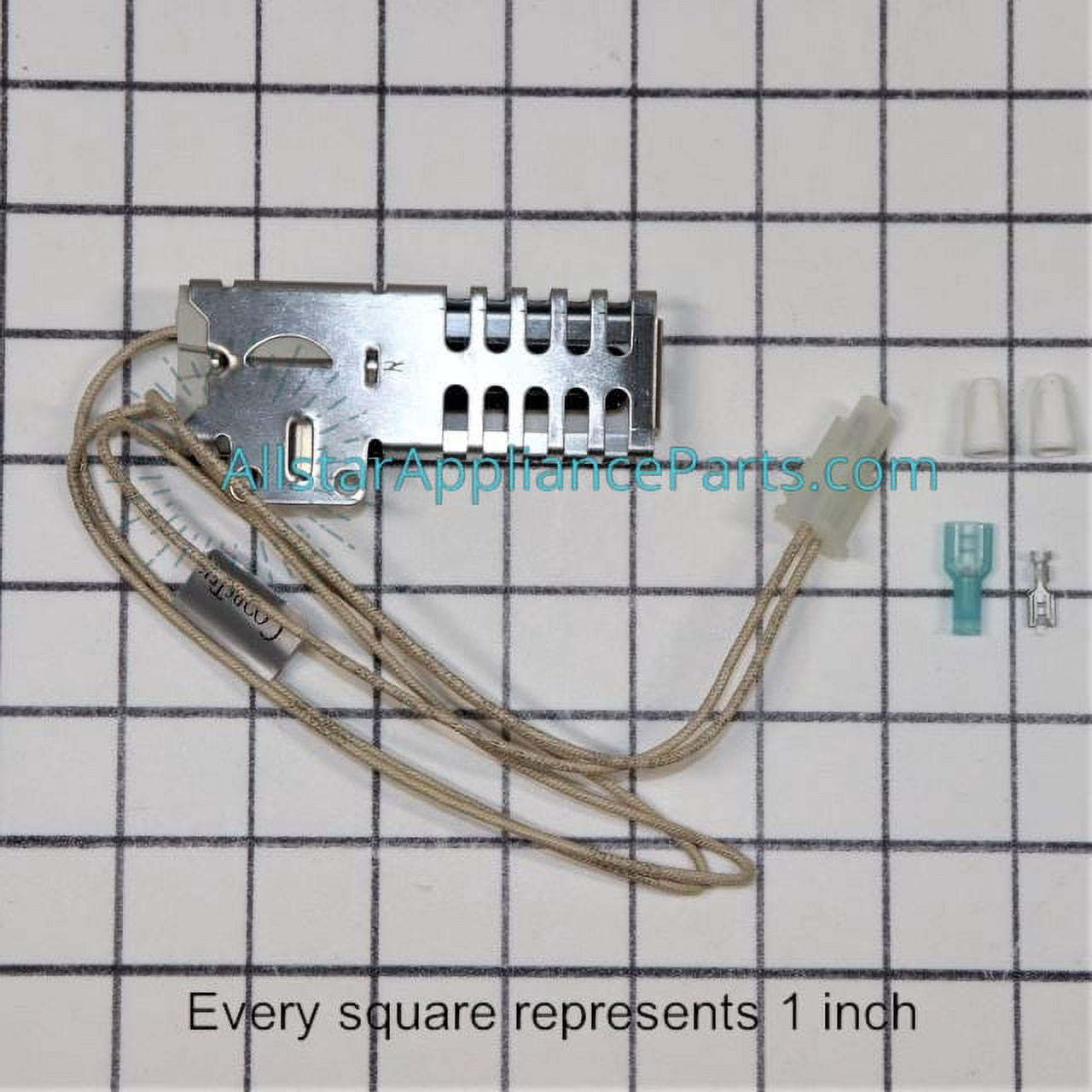 814269 Whirlpool Wall Oven Oven Igniter, Flat Style