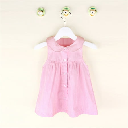 

PEASKJP Shirt Dresses for Girls Girls Toddler Summer Sleeve Chiffon Floral Floral Pageant Tulle Dress Sundress Floral Loose Maxi Dresses Pink 12-18 Months