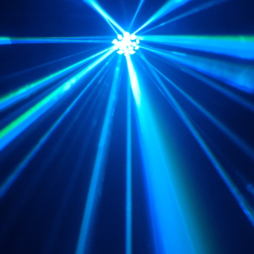 American DJ VERTIGO HEX LED 12 Watt 6-Color Dance Floor Effect Light+Fog Machine