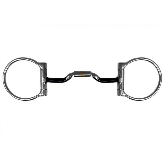 Showman Western D-Ring Bit w/ Sweet Iron Low Port Mouth