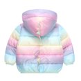 thumbnail image 4 of GigrtiJin Newborn Baby Girls Boys Hooded Coats Infant Kids Warm Cozy down Jackets Fashion Casual Zip up Coats, 4 of 4