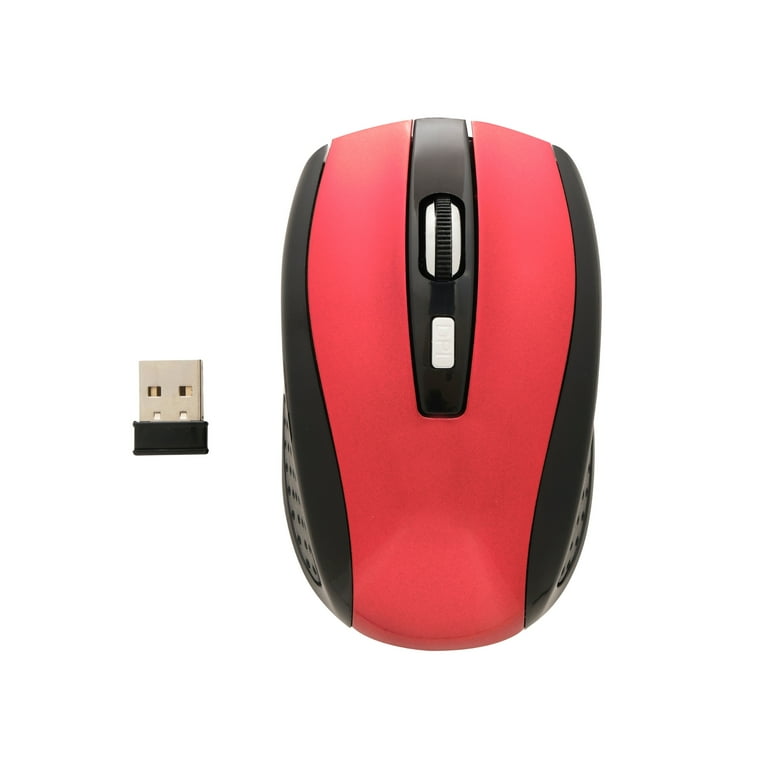 Insten 2.4G Wireless Optical Mouse, Adjustable DPI, Compatible