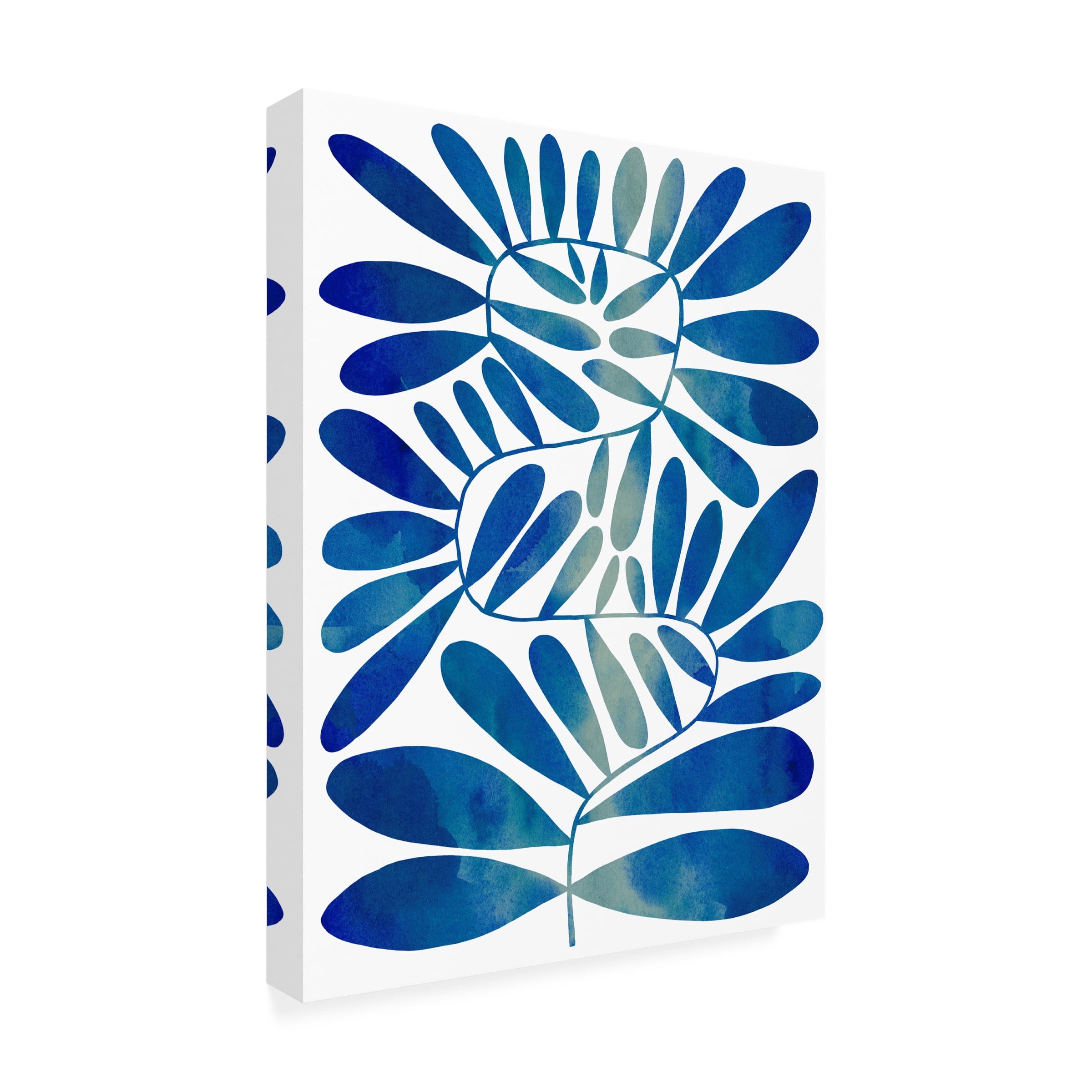 Emma Caroline 'Summer Sprig I' Canvas Art