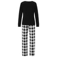 thumbnail image 3 of Hirigin Store Family Matching Christmas Pajama Set Tops/Romper Plaid Trousers, 3 of 9