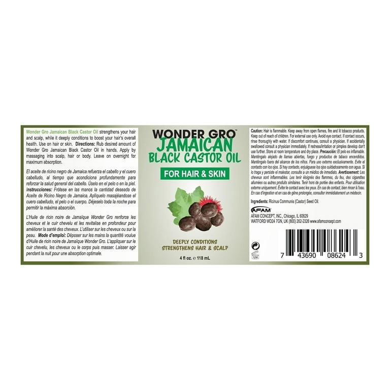 WONDER GRO Hair & Skin Oil (4oz) WONDER GRO Hair & Skin Oil (4oz)